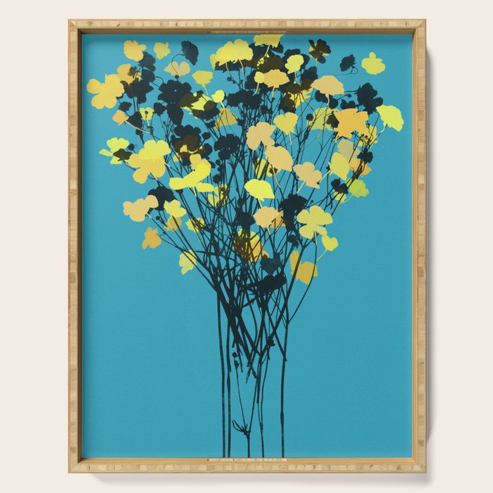 buttercups1 Serving Tray Gallery Image 1