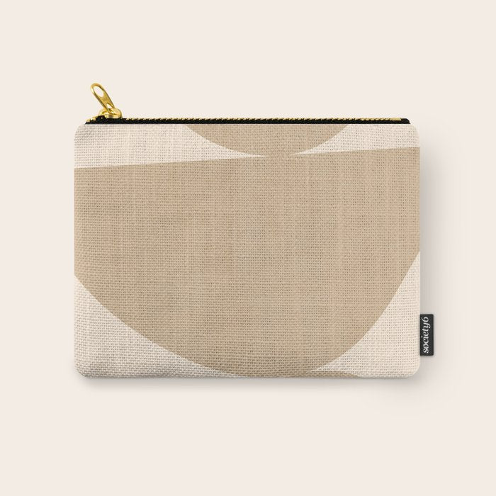 Modern Abstract Minimal Shapes 197 Carry All Pouch Gallery Image 1