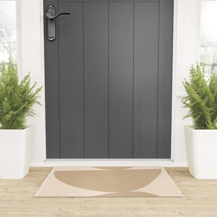 Modern Abstract Minimal Shapes 197 Welcome Mat Gallery Image 3