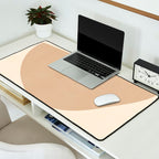 Modern Abstract Minimal Shapes 197 Desk Mat Gallery Image 2