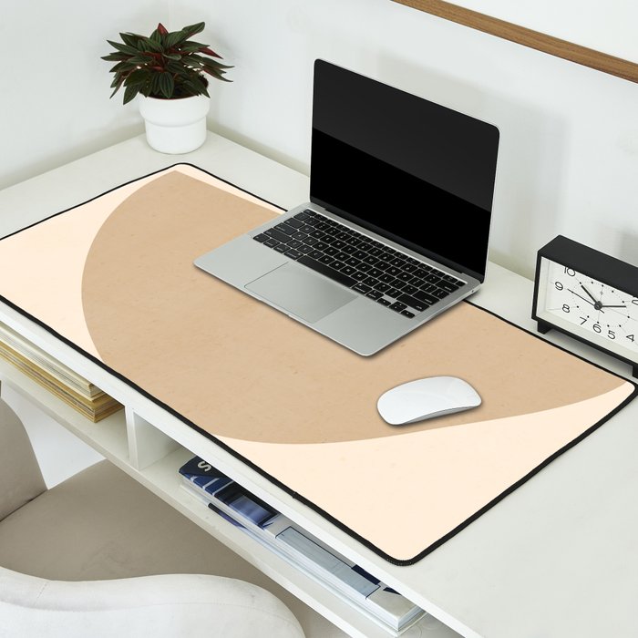 Modern Abstract Minimal Shapes 197 Desk Mat Gallery Image 2