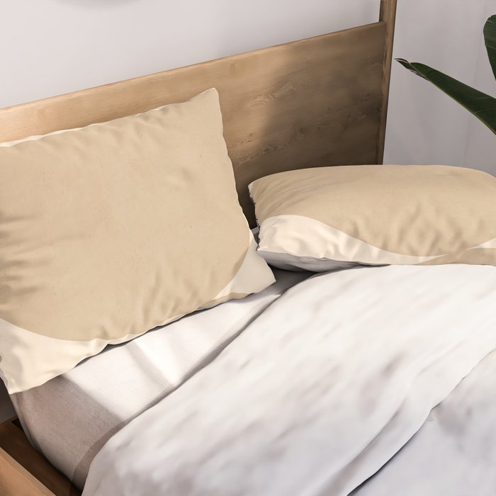 Modern Abstract Minimal Shapes 197 Pillow Sham Gallery Image 2