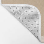Modern Abstract Minimal Shapes 197 Bath Mat Gallery Image 2