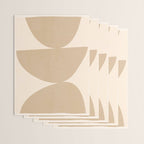 Modern Abstract Minimal Shapes 197 Wrapping Paper Gallery Image 3