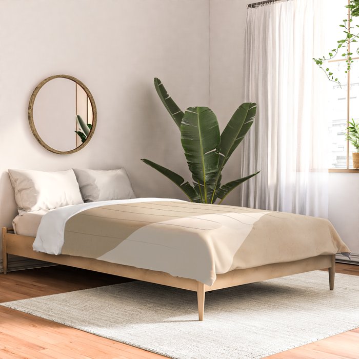 Modern Abstract Minimal Shapes 197 Comforter Gallery Image 2
