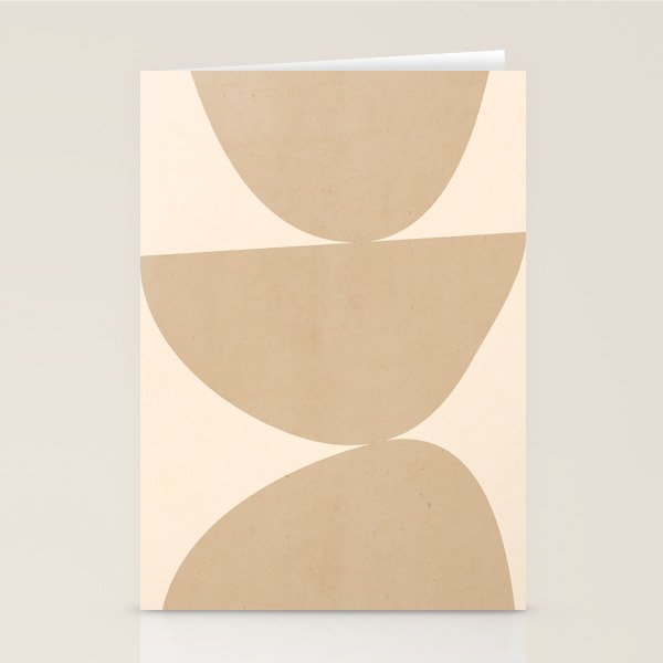 Modern Abstract Minimal Shapes 197 Stationery Card Gallery Image 1