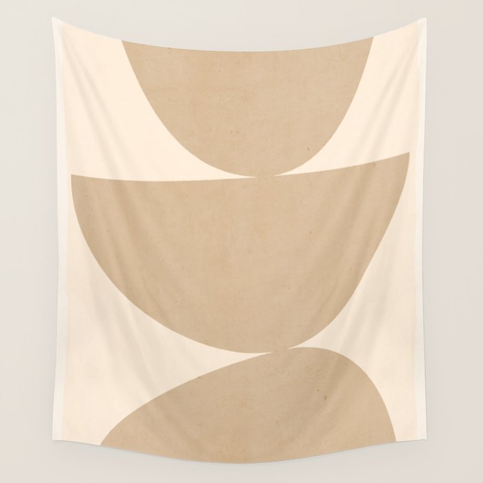 Modern Abstract Minimal Shapes 197 Wall Tapestry Gallery Image 4