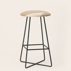 Modern Abstract Minimal Shapes 197 Stool Gallery Image 1