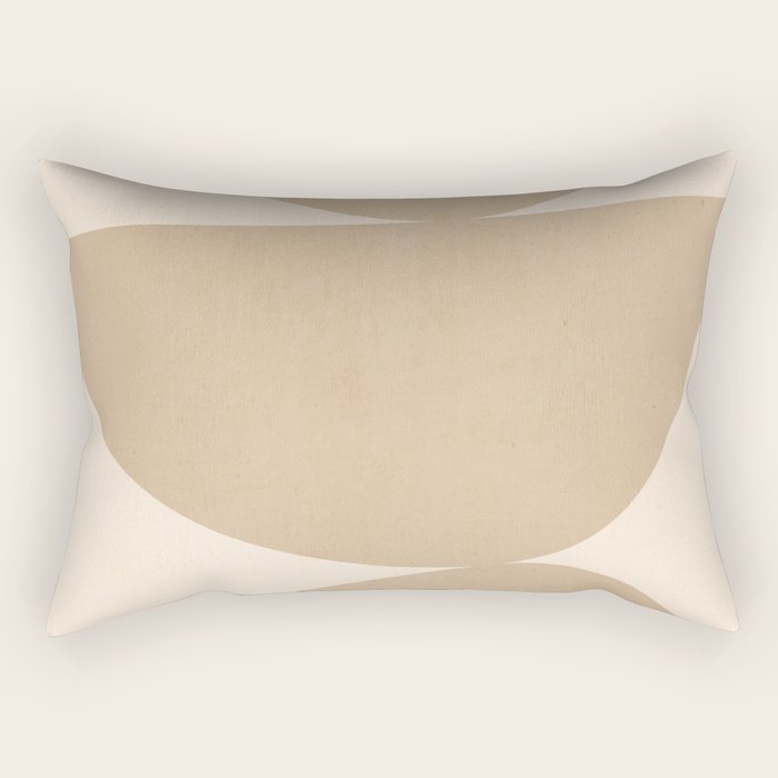 Modern Abstract Minimal Shapes 197 Rectangular Pillow Gallery Image 2