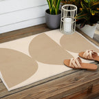 Modern Abstract Minimal Shapes 197 Outdoor Rug Gallery Image 2