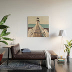 Illuminate - Nautical Lighthouse Art Wood Wall Art Gallery Image 2