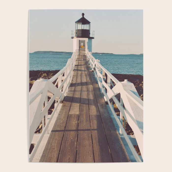 Illuminate - Nautical Lighthouse Art Poster Gallery Image 4