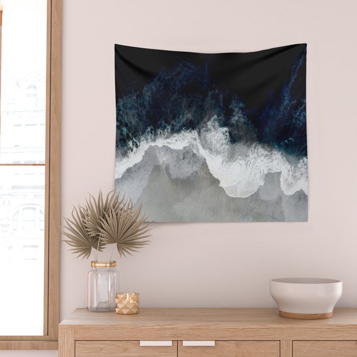 Blue Sea Wall Tapestry Gallery Image 2