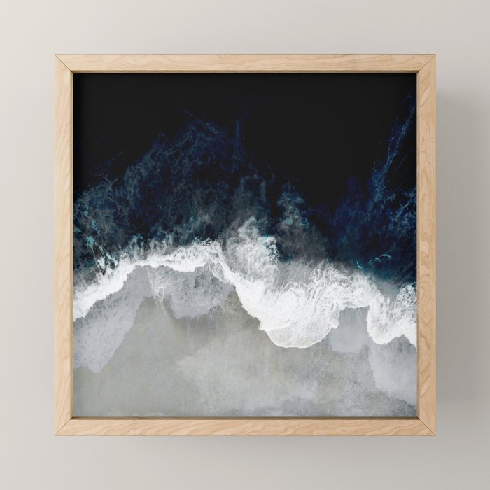 Blue Sea Mini Art Print Gallery Image 1