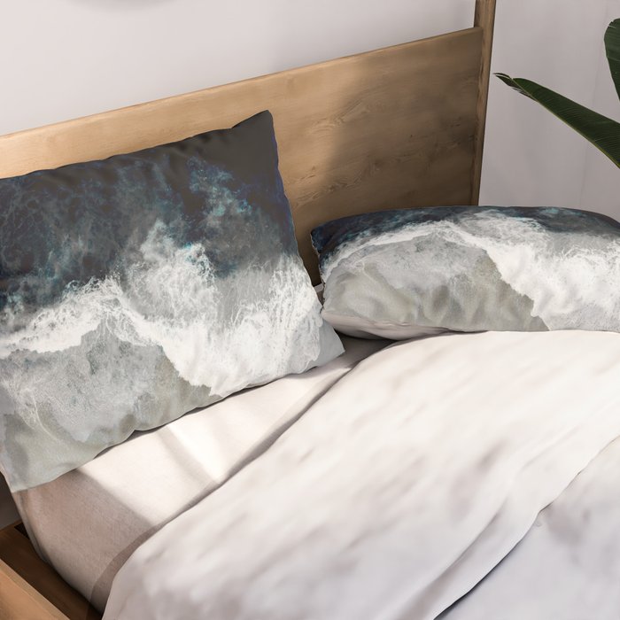 Blue Sea Pillow Sham Gallery Image 2