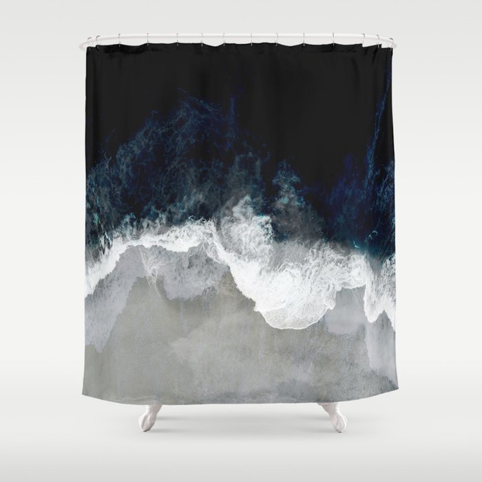 Blue Sea Shower Curtain Gallery Image 1