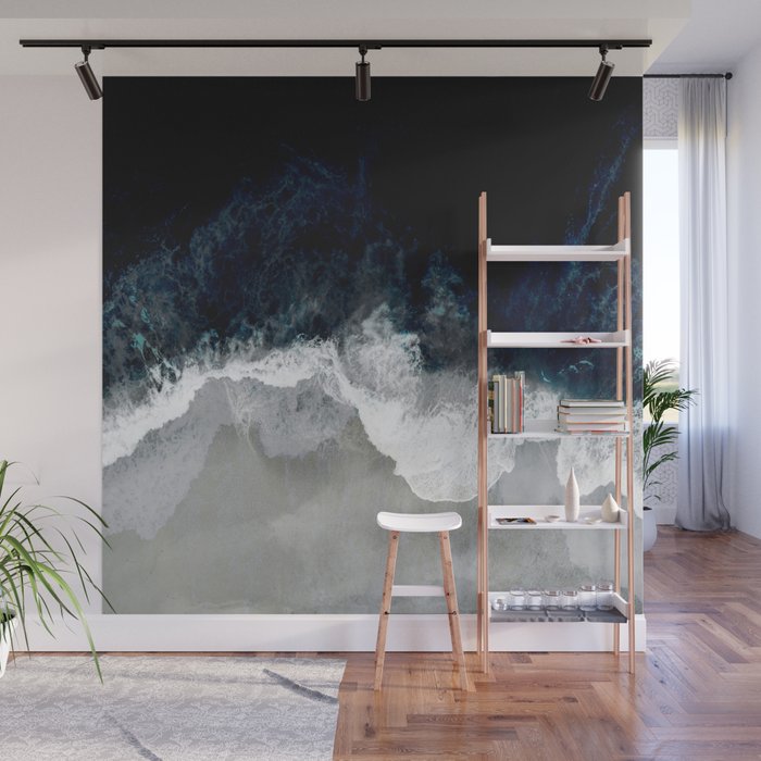Blue Sea Wall Mural Gallery Image 1