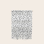 Speckle Dalmatian Pattern (black/white) Wall Hanging Gallery Image 1