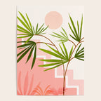 Summer in Belize Abstract Landscape Poster Gallery Image 4
