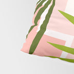 Summer in Belize Abstract Landscape Pillow Sham Gallery Image 4