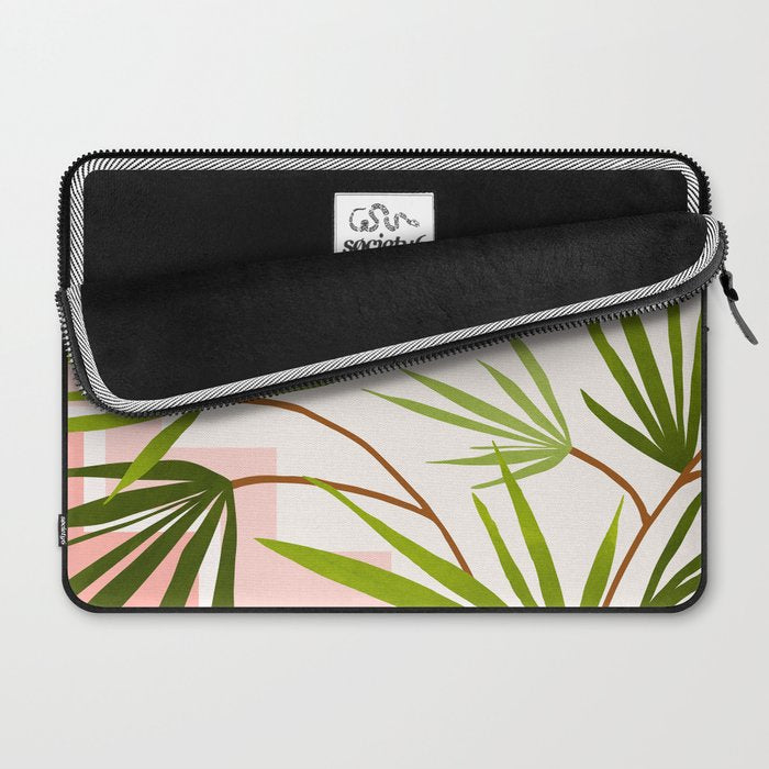 Summer in Belize Abstract Landscape Laptop Sleeve Gallery Image 2