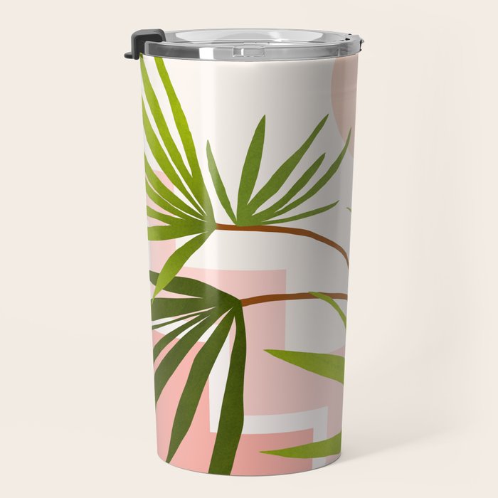 Summer in Belize Abstract Landscape Travel Mug Gallery Image 3