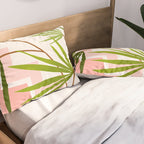 Summer in Belize Abstract Landscape Pillow Sham Gallery Image 2