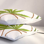 Summer in Belize Abstract Landscape Pillow Sham Gallery Image 3