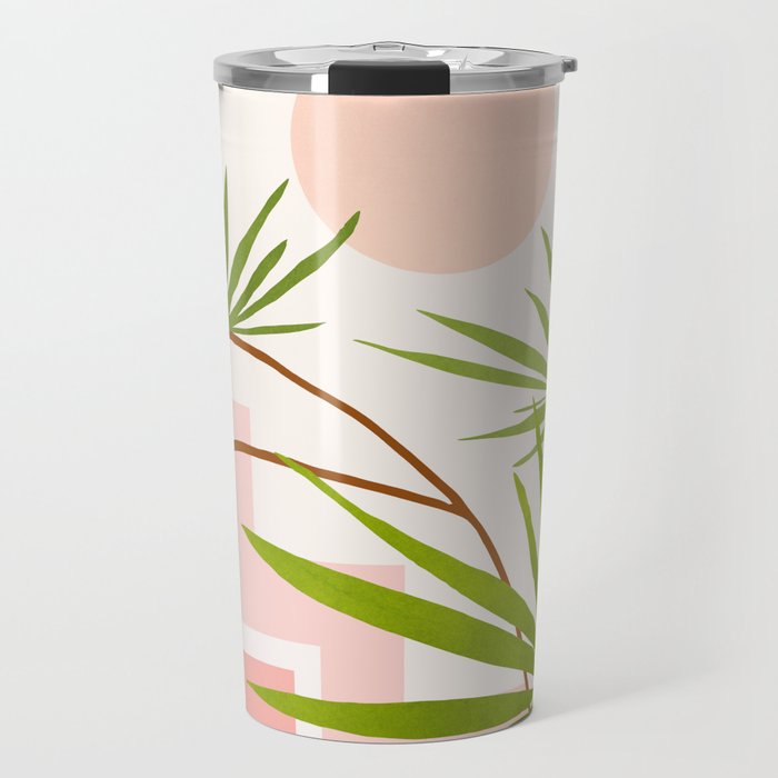 Summer in Belize Abstract Landscape Travel Mug Gallery Image 1