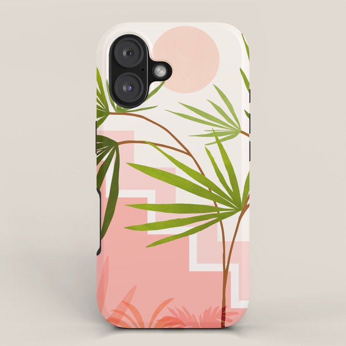Summer in Belize Abstract Landscape iPhone Case Gallery Image 1