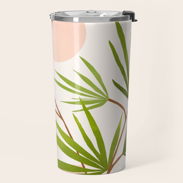 Summer in Belize Abstract Landscape Travel Mug Gallery Image 2