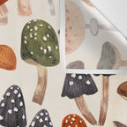 Mushrooms Wall Tapestry Gallery Image 3