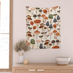 Mushrooms Wall Tapestry Gallery Image 2