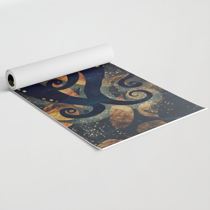Metallic Ocean Yoga Mat Gallery Image 2