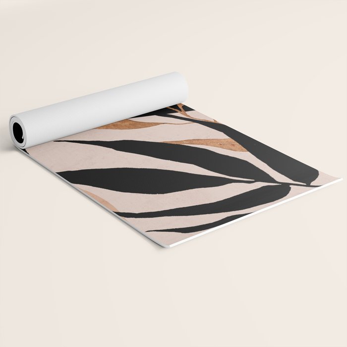 Abstract Art Tropical Leaves 115 Yoga Mat Gallery Image 2