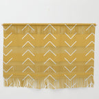 Mudcloth II (Mustard Yellow) Wall Hanging Gallery Image 1