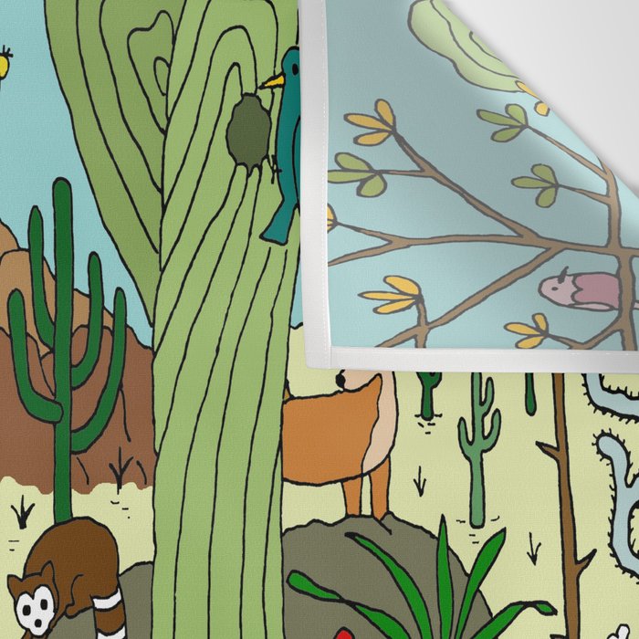 Arizona Desert Museum Wall Tapestry Gallery Image 3