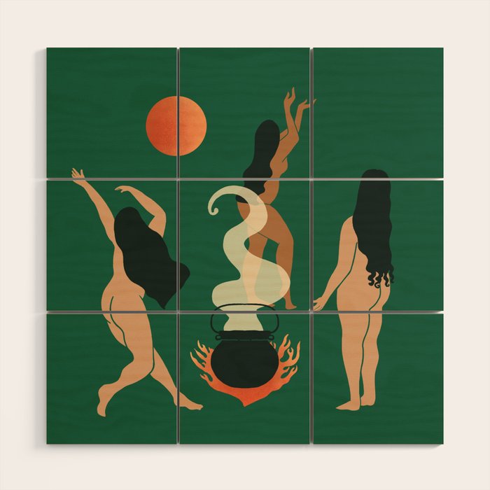 The VVitches  Wood Wall Art Gallery Image 1