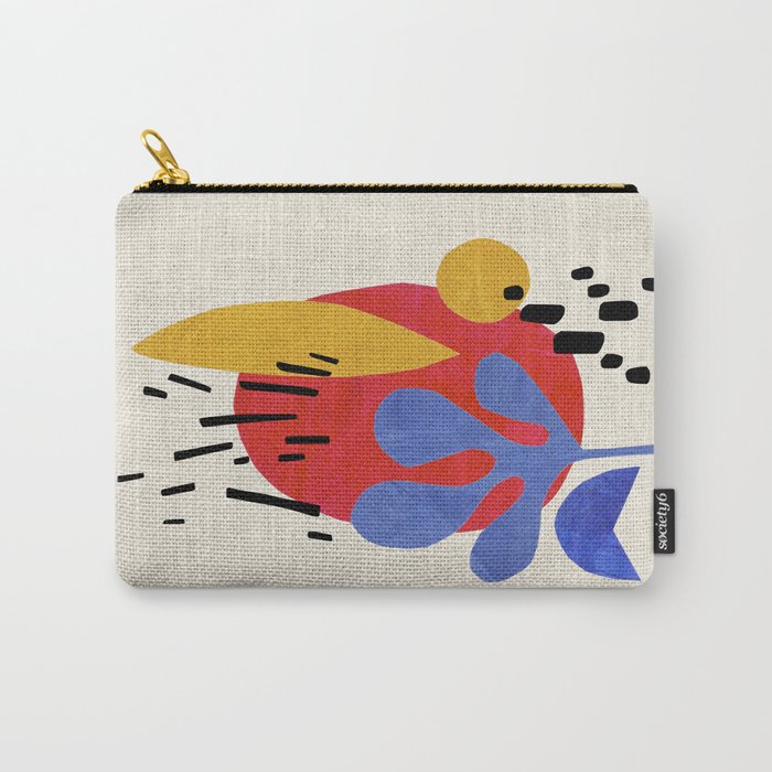 Blue Leaf Willow Carry All Pouch Gallery Image 1