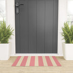 Simple Stripes Pattern - Pink  Welcome Mat Gallery Image 3
