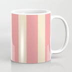 Simple Stripes Pattern - Pink  Coffee Mug Gallery Image 1