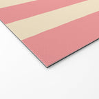 Simple Stripes Pattern - Pink  Welcome Mat Gallery Image 2