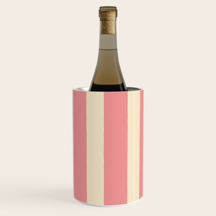 Simple Stripes Pattern - Pink  Wine Chiller Gallery Image 3