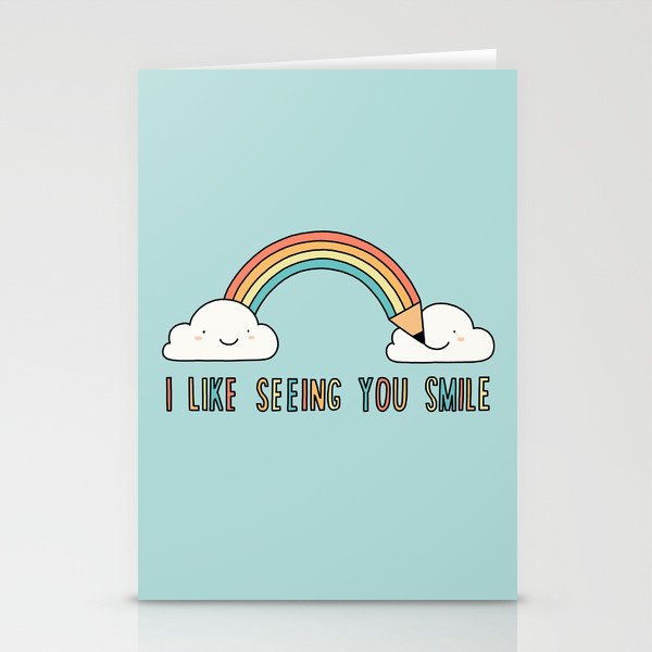 I like seeing you smile Stationery Card Gallery Image 1