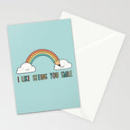 I like seeing you smile Stationery Card Gallery Image 2