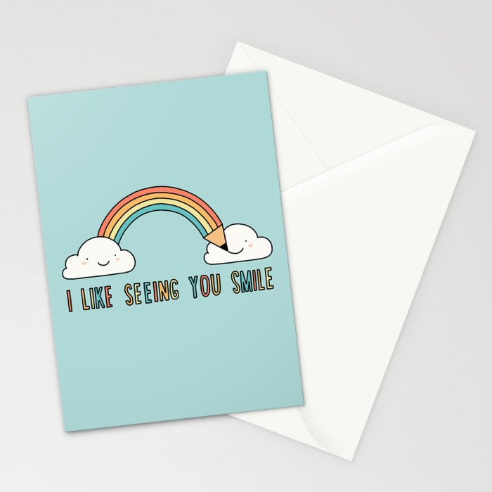 I like seeing you smile Stationery Card Gallery Image 2