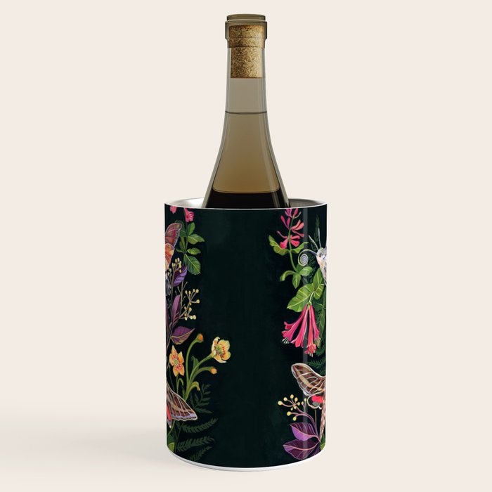 Hummingbird Moth Wine Chiller Gallery Image 1