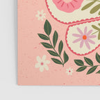 Folk Butterflies -Peach Poster Gallery Image 3
