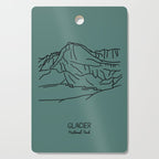 Glacier National Park Cutting Board Gallery Image 1