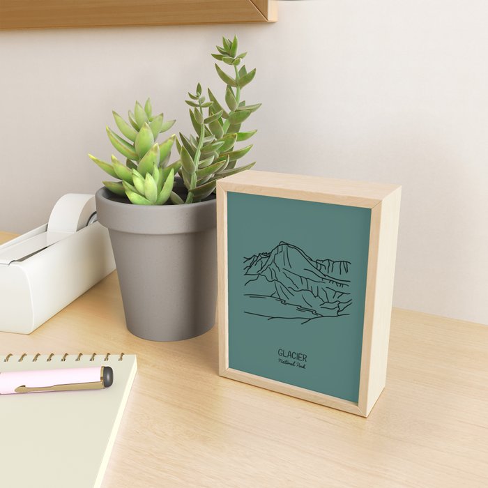 Glacier National Park Mini Art Print Gallery Image 2